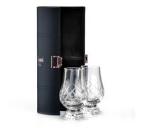 Glencairn Cut Whisky Glass, Set of 2 in Travel Case