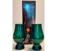 Glencairn Green Whisky Glass, Set of 2 in Twin Gift Carton