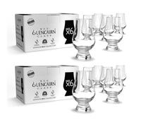 Glencairn The Wee Crystal Whisky Glass Set of 12 - Mini Size 3.34in, 85mm Whiskey Tasting Glass