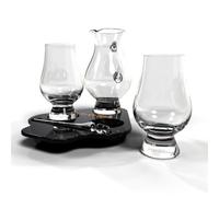 Glencairn Whisky Glass, Flight Tray set with Jug in Gift Carton