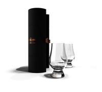 Glencairn Whisky Glass, Gift Set of 2 in Travel Case