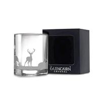 GLENCAIRN Whisky Glass with Scottish Deer Skyline Etched 17 cl
