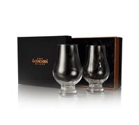 Glencairn Whisky Glasses Set of 2 | Official Tasting Glass | with Gift Box | Lead-free crystal with 200ml capacity, these whiskey glasses suit single malt whisky, scotch and bourbon