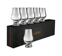 Glencairn Whisky Glasses Set of 6 in Presentation Box - The Official Crystal Glass for Scotch, Bourbon, Single Malt - Whisky Gift Set for Men, Dad, Grandad - 200ml Lead-Free