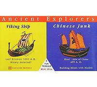 Glencoe Models 1:72 Scale Ancient Explorers Viking Ship/Chinese Junk