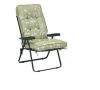 Glendale Deluxe Garden Recliner REPLACEMENT CUSHION ONLY (pattern options available) - Sage Flower - 99cm x 58cm x 58cm