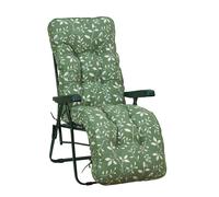Glendale Deluxe Country Green Relaxer - Size: 99 x 58 x 73cm - Wilko