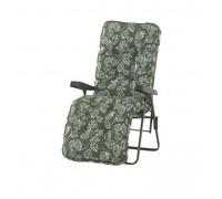 Glendale Deluxe Garden Relaxer Chair | Multi-Position Reclining Lounger - Aspen Green (Green Frame) - 99cm x 58cm x 73cm