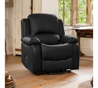 Artemis Home Glendale Electric Riser Recliner with Massage & Heat in Black Artemis Home Black