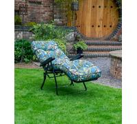 Glendale Garden & Leisure Deluxe Garden Relaxer Replacement Cushion Only - Tropical Blue