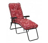 Glendale Garden & Leisure Deluxe Lounger Renaissance Rouge