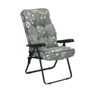 Glendale Garden & Leisure Deluxe Recliner Renaissance Grey