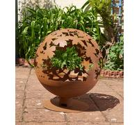 Glendale Garden & Leisure Full Ball Autumn Blaize Full Fire Bowl - L58 X W58 X H65 Cm
