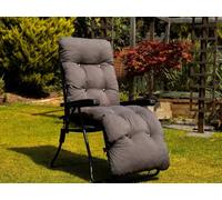 Glendale Garden & Leisure Glendale Garden Relaxer Replacement Cushion Only - Plain Grey