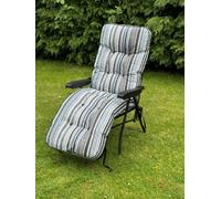 Glendale Garden & Leisure Glendale Sandbanks Grey Deluxe Relaxer