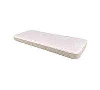 Glendale Garden & Leisure Ivory Luxury 2 Seater Bench Cushion (Pack Of 4) - L48 X W116 X D5 Cm