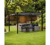 GLENDALE GARDEN & LEISURE LTD Canopy only for Seville 4x3m Grey GLENDALE GARDEN & LEISURE LTD Grey