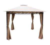 Glendale Garden & Leisure Marco Polo 3X3M Mocha Curtain Set