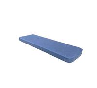 Glendale Garden & Leisure Navy Luxury 3 Seater Bench Cushion (Pack Of 4) - L48 X W141 X D5 Cm