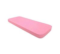 Glendale Garden & Leisure Powder Luxury 2 Seater Bench Cushion (Pack Of 4) - L48 X W116 X D5 Cm - Pink