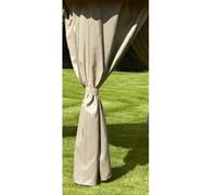 Glendale Garden & Leisure Replacement Curtains Set For Venice L300 X W300 Cm - Mocha