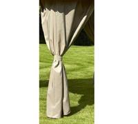 Glendale Garden & Leisure Replacement Curtains Set For Venice L400 X W300 Cm - Mocha