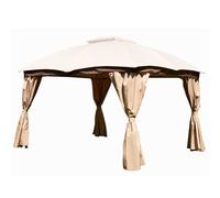 Glendale Garden & Leisure Rio Gazebo Curtain Set - Mocha