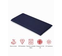 Glendale Garden & Leisure Sp 2 Seater Bench Pad Navy -Outdoor Bench Pad