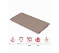 Glendale Garden & Leisure Sp 2 Seater Bench Pad Taupe -Outdoor Bench Pad