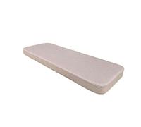 Glendale Garden & Leisure Taupe Luxury 2 Seater Bench Cushion (Pack Of 4) - L48 X W116 X D5 Cm