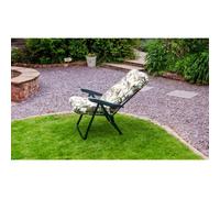 Glendale Garden & Leisure Tropical Green Deluxe Recliner - L58 X W58 X H99 Cm