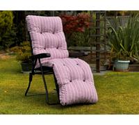 Glendale Garden Relaxer (Pattern Options Available) - Purple Stripe