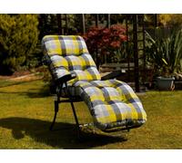 Glendale Garden Relaxer Replacement Cushion | 20 Pattern Options - Tartan Lime