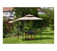 Glendale BBQ Shelter Gazebo - Mocha, Brown