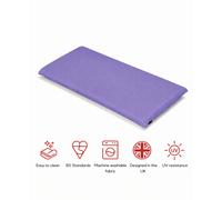 Glendale SP Range 2 Seater Bench Pad Cushion - Plum