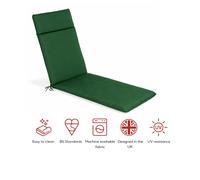 Glendale SP Range Lounger Pad Garden Cushion - Green