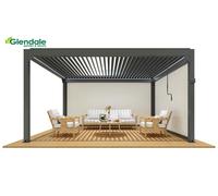 Glendale Venetian Gazebo Side Blind - 3x4