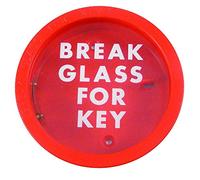 Glendenning Emergency Key Box in Red - Break Glass to get keys