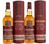 GlenDronach Original Aged 12 Years Highland Single Malt Scotch Whisky x 2