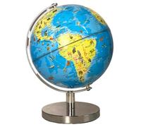 Gleneagles Educational World Globe for Kids 20cm - Animal & Landmark Globe with Continents Countries & Oceans Rotating Earth for Learning Home School & Decor Ideal Gift for Young Explorers