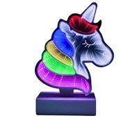 Gleneagles Unicorn Infinity Light - Neon Sign Making The Perfect Girl Gaming Accessories for Room. Cute Bedroom Accessories, Stunning Gaming Room Accessories with Infinity Effect. Desk Accessories.