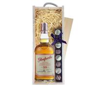 Glenfarclas 10 Year Old Whisky & Truffles, Wooden Box 70cl 40% abv