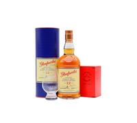 Glenfarclas - 12 year old Highland Single Malt Scotch Whisky 70cl 43% ABV (Includes Glencairn Glass)
