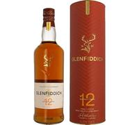 Glenfiddich 12 Year Old Rum Cask Finish Single Malt Scotch Whisky | 1L | 43% ABV