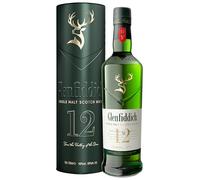 GLENFIDDICH 12 Year Old Single Malt Scotch Whisky Gift Tin - Bold Balance - Fresh Pear, Subtle Oak - Matured in Oloroso Sherry & Bourbon Casks - Product Of Scotland - 40% ABV - 70 cl