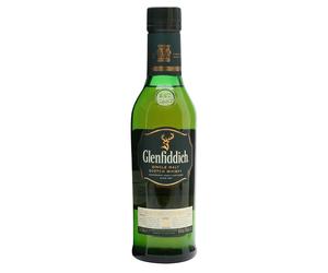 Glenfiddich 12 Year Old Single Malt Scotch Whisky Half Bottle, 35 cl