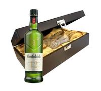 Glenfiddich 12 Year Old Whisky In Luxury Box With Crystal Glass Tumbler