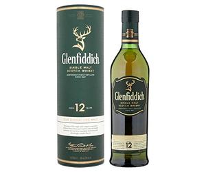 Glenfiddich 12 Years Old Single Malt Scotch Whisky, 700ml
