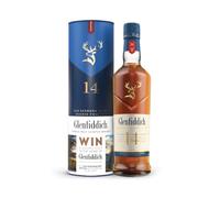 GLENFIDDICH 14 Year Old Single Malt Scotch Whisky - Sweet Warmth - Vanilla, Brown Sugar, Fresh Pear & Apple - Deep Bourbon Barrel Accents - Product Of Scotland - 40% ABV - 70 cl