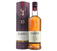 Glenfiddich 15 Year Old Solera Speyside Single Malt Scotch Whisky 70cl
